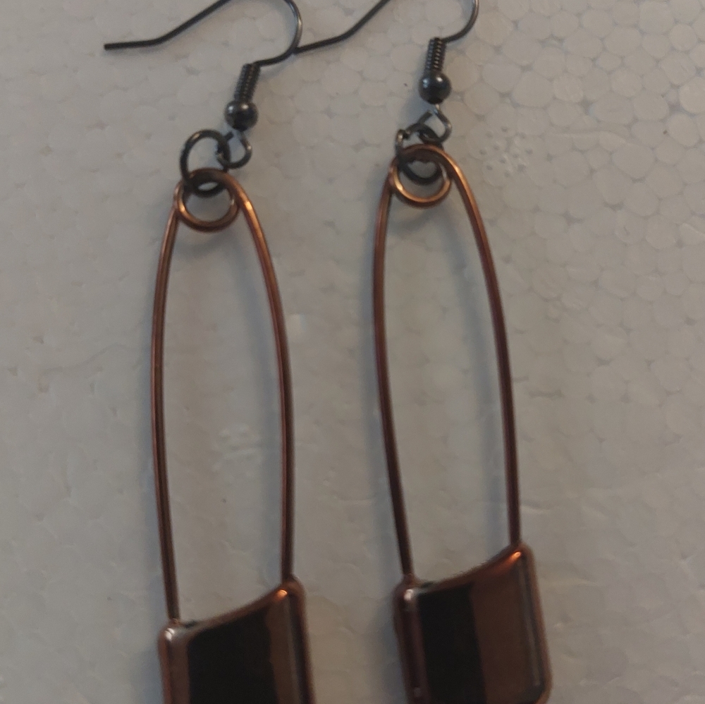 Safety Pin Earrings